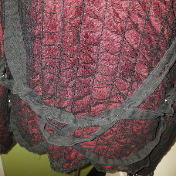 Serious Clothing Bondage Crinkle Mesh Long Sleeve - Picture 5 of 12